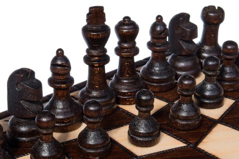 SZACHY DLA TRZECH 35cm brązowe SZACHY DLA TRZECH 35cm brązowe