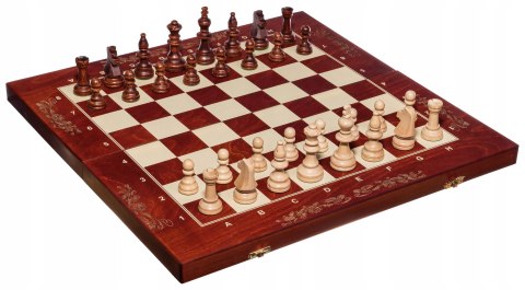 OUTLET SZACHY TURNIEJOWE GRAWEROWANE 52 cm rysy OUTLET SZACHY TURNIEJOWE GRAWEROWANE 52 cm rysy