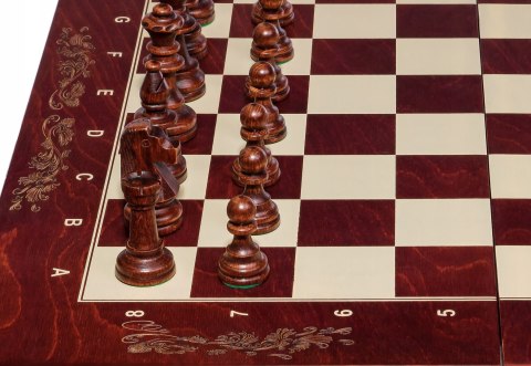 OUTLET SZACHY TURNIEJOWE GRAWEROWANE 52 cm rysy OUTLET SZACHY TURNIEJOWE GRAWEROWANE 52 cm rysy