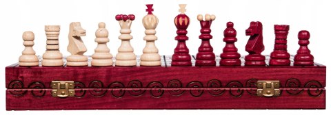 Szachy PERŁA DUŻA CZERWONA 42 cm Szachy PERŁA DUŻA CZERWONA 42 cm