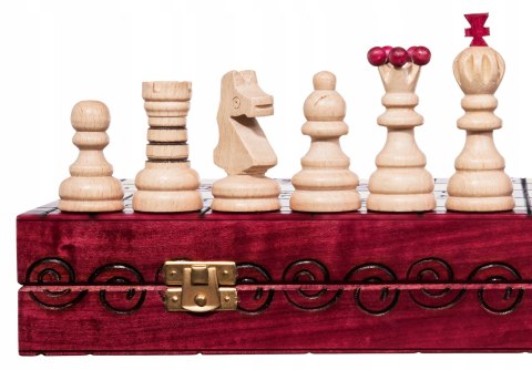 Szachy PERŁA DUŻA CZERWONA 42 cm Szachy PERŁA DUŻA CZERWONA 42 cm