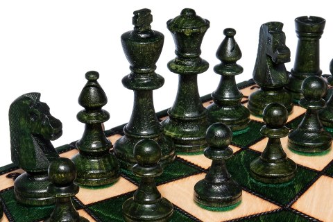 SZACHY DLA TRZECH DREWNIANE KOLOROWE DUŻE 46cm polska gra planszowa zestaw SZACHY DLA TRZECH DREWNIANE KOLOROWE DUŻE 46cm polska gra planszowa zestaw