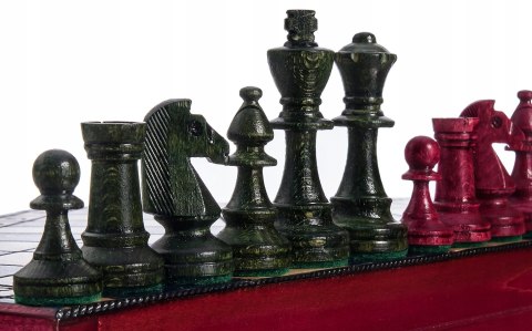 SZACHY DLA TRZECH DREWNIANE KOLOROWE DUŻE 46cm polska gra planszowa zestaw SZACHY DLA TRZECH DREWNIANE KOLOROWE DUŻE 46cm polska gra planszowa zestaw