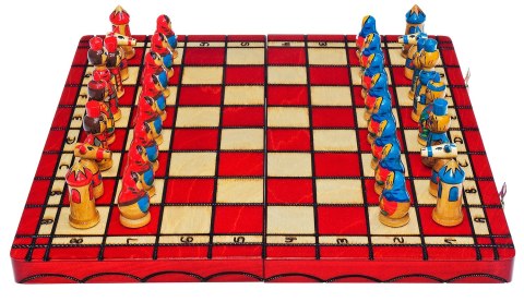 SZACHY BABUSZKI MATRIOSZKI CZERWONE 40 cm wkładka zielona SZACHY BABUSZKI MATRIOSZKI CZERWONE 40 cm wkładka zielona