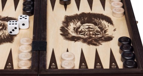 SZACHY WARCABY DREWNIANE BACKGAMMON TRYKTRAK 27 cm SZACHY WARCABY DREWNIANE BACKGAMMON TRYKTRAK 27 cm