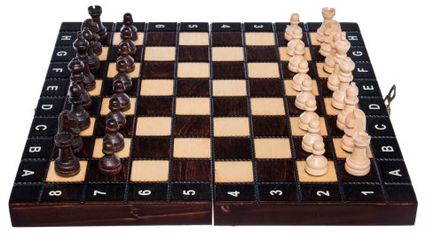SZACHY WARCABY DREWNIANE BACKGAMMON TRYKTRAK 27 cm SZACHY WARCABY DREWNIANE BACKGAMMON TRYKTRAK 27 cm